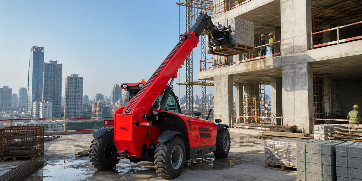 HAMAC Telehandlers & Rough Terrain Forklifts: Unlock Full Jobsite Productivity