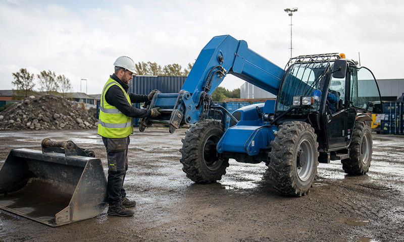 Common Telehandler Attachments and When to Use Them