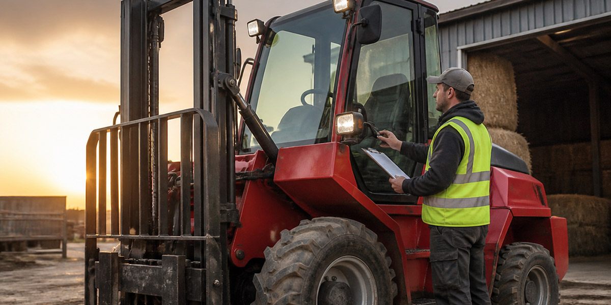 5 Daily Inspection Tips for Rough Terrain Forklifts
