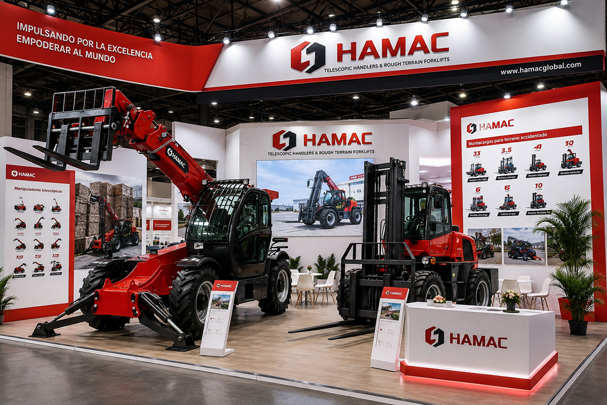 HAMAC to Exhibit Telehandlers and Rough Terrain Forklifts at EXPOMINA Peru 2026