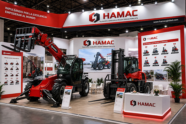 HAMAC to Exhibit Telehandlers and Rough Terrain Forklifts at EXPOMINA Peru 2026