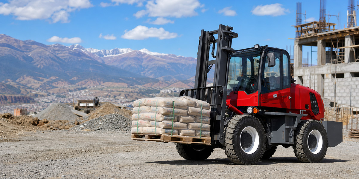 HAMAC Rough Terrain Forklifts in South America: Models and Applications