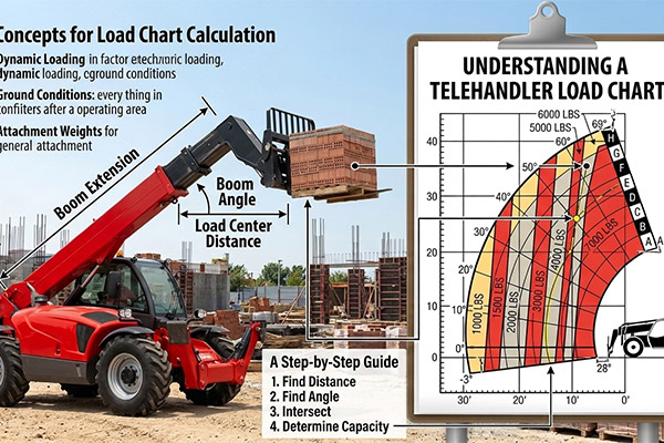 How to Read a Telehandler Load Chart: Lifting Capacity, Reach and Safety Explained
