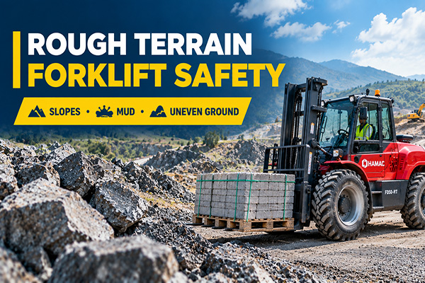 Rough Terrain Forklift Safety on Slopes, Mud and Uneven Ground | HAMAC