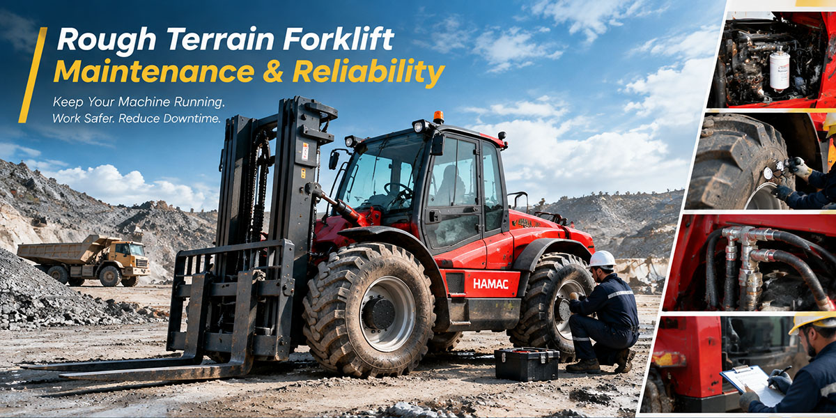 How Often Should a Rough Terrain Forklift Be Serviced? Service Intervals & Maintenance Guide