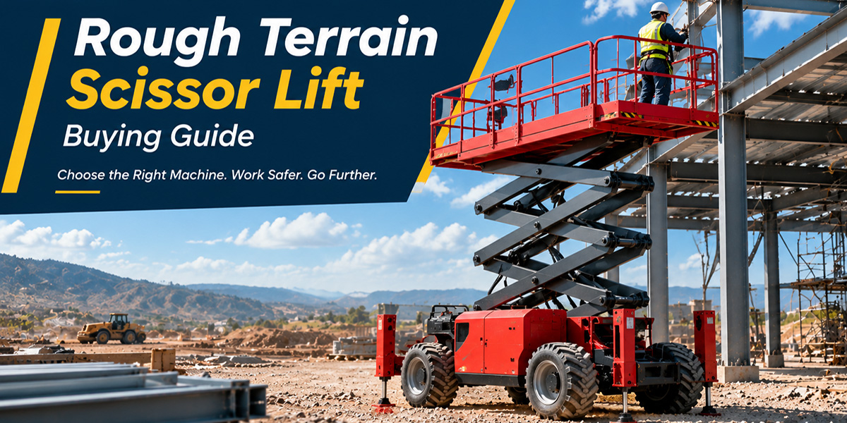 Rough Terrain Scissor Lift Buying Guide for Uneven Ground Jobsites | HAMAC
