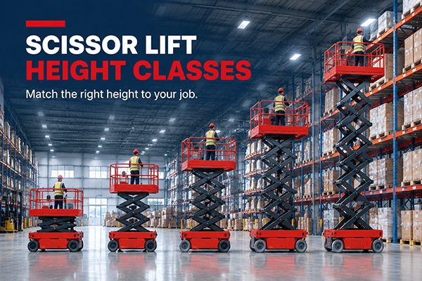 How to Choose the Right Scissor Lift by Working Height | HAMAC