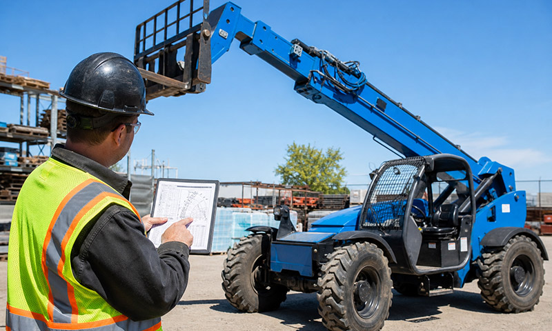 Telehandler vs Rough Terrain Forklift: Which One Fits Your Site
