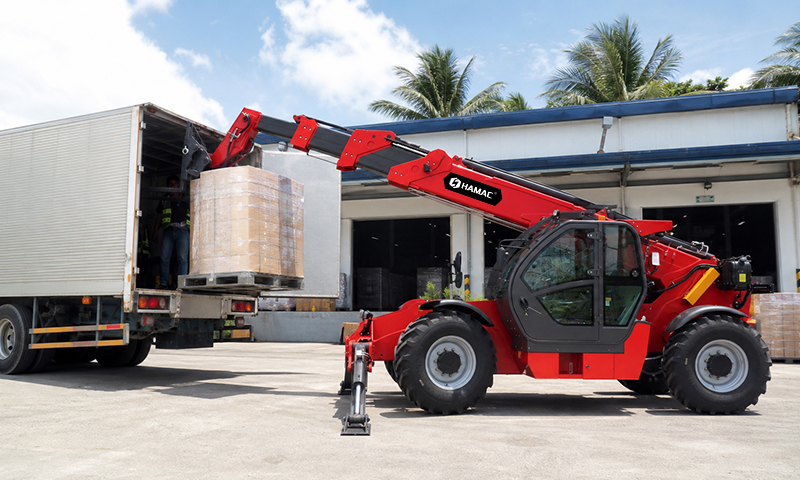 HT4018 Telehandler Shipped to the Philippines for High‑Reach Warehouse Logistics Operations